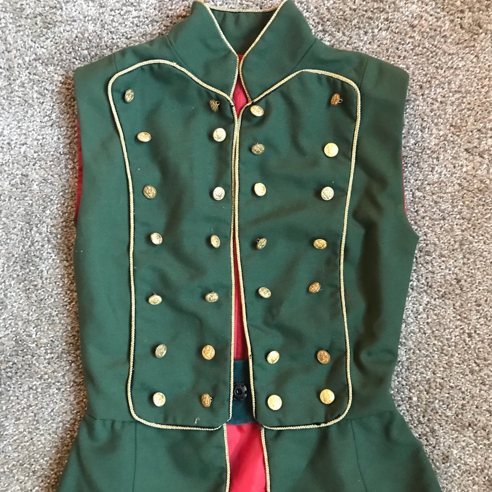 Cute Soldier vest purchased from Beyoncé’s Stylist
